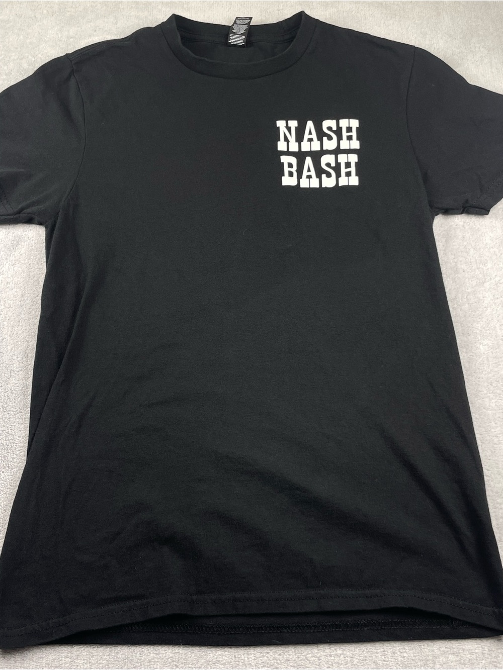Nash Bash Black Graphic Tee